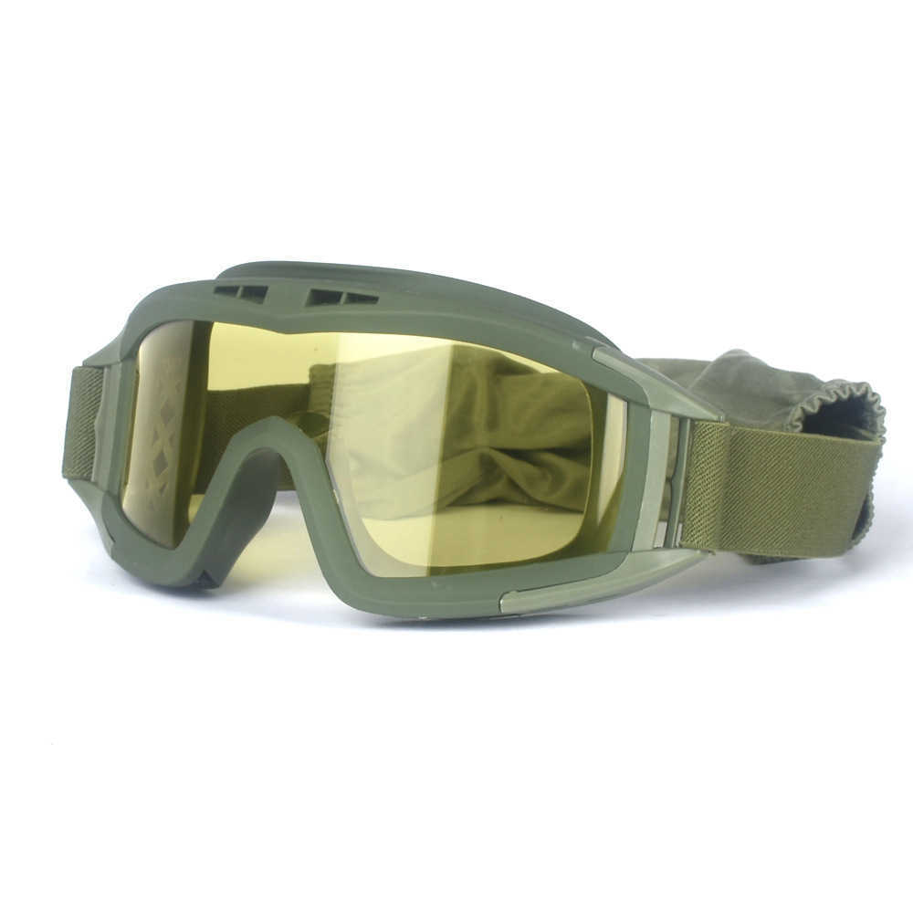 Tactical Windproof Glasses Desert Locust Sports Outdoor Tactical Glasses Special Forces Realistic Goggles H251015