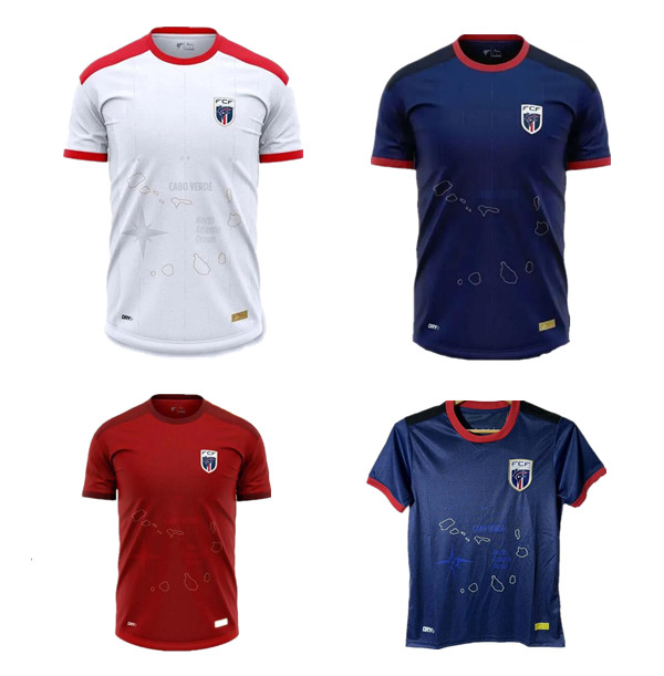 2024 2025 Cape Verde Soccer Jerseys 25 26 Monteiro camisetas de futbol Africa Cup Home Away Third Jovane maillots de foot BEBE Men Football Shirts