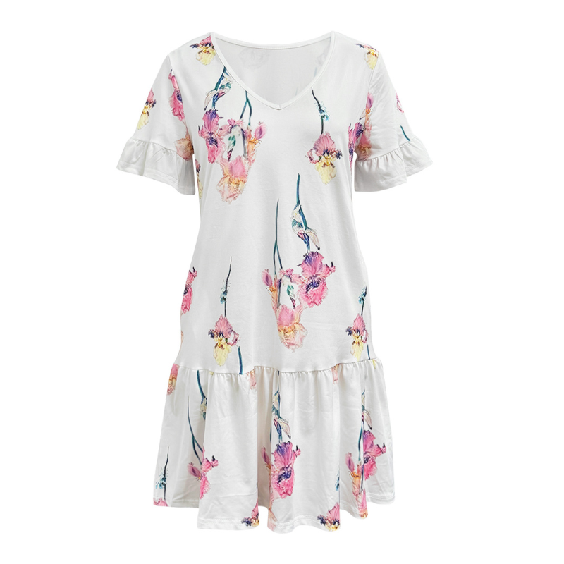 Elegant Womens Long-Sleeve Ethno-Vintage Print Maxi Dress for Cool Seasons - Casual Chic Design-CF52850