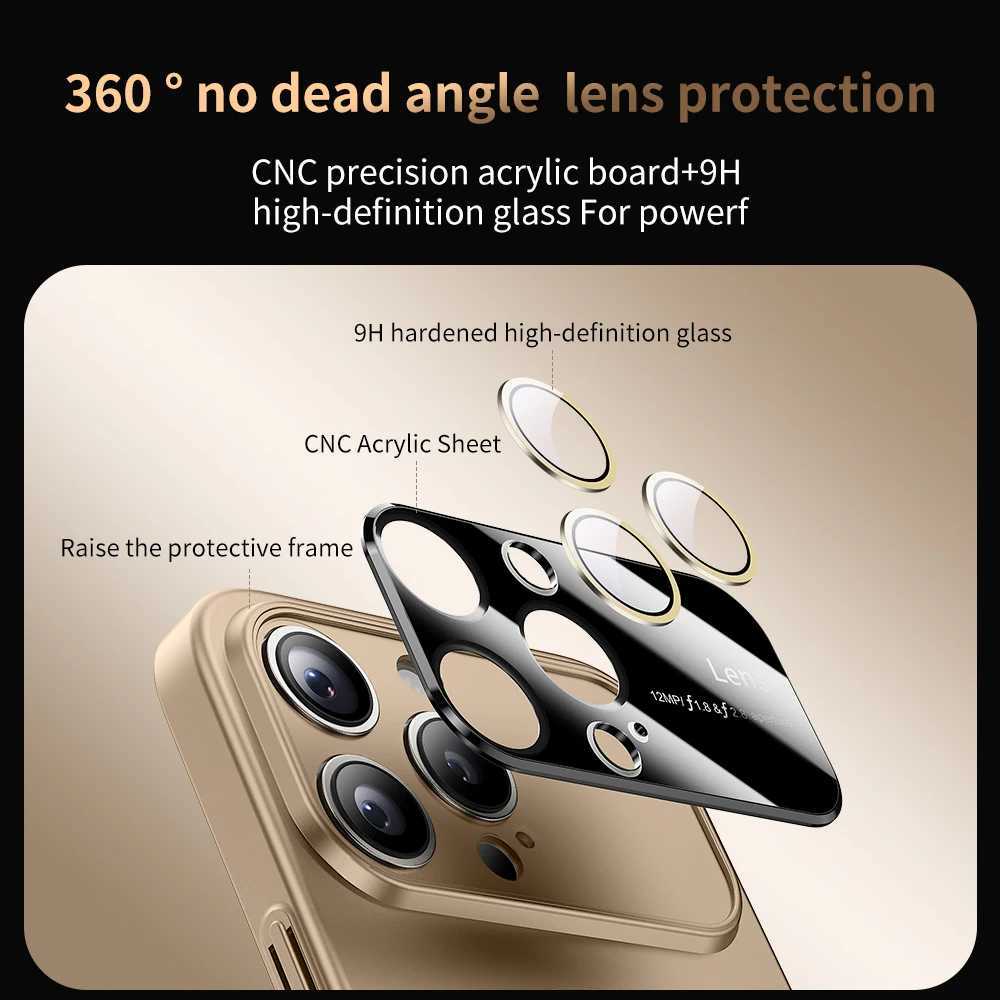 Camera Protection Magnetic Case for IPhone 17 Air 16 15 14 13 12 Pro Max Plus IPhone17 ProMax 16Pro Mac Safe Phone Cover T251015