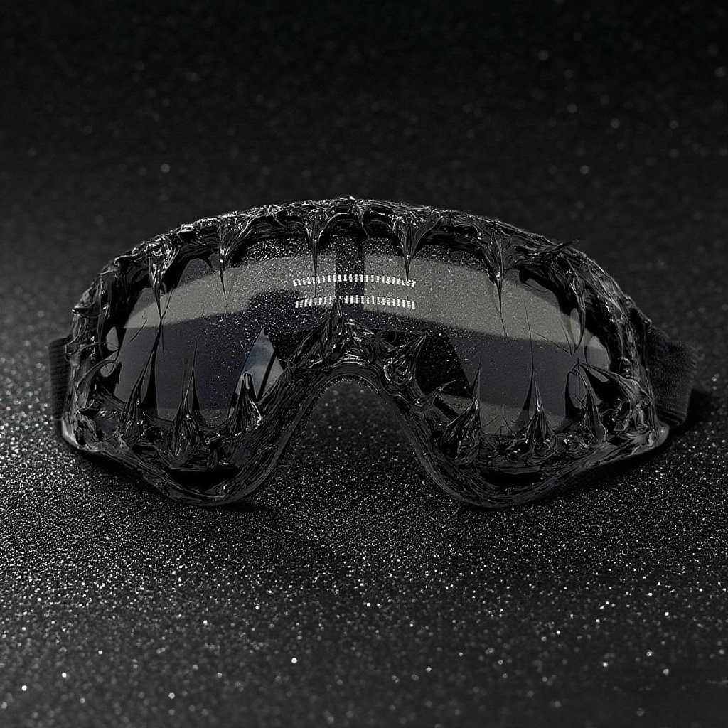 2025 New Gothic Dark Style Epoxy Goggles for Men and Women Unique Cool Theme Party Sunglasses H251015