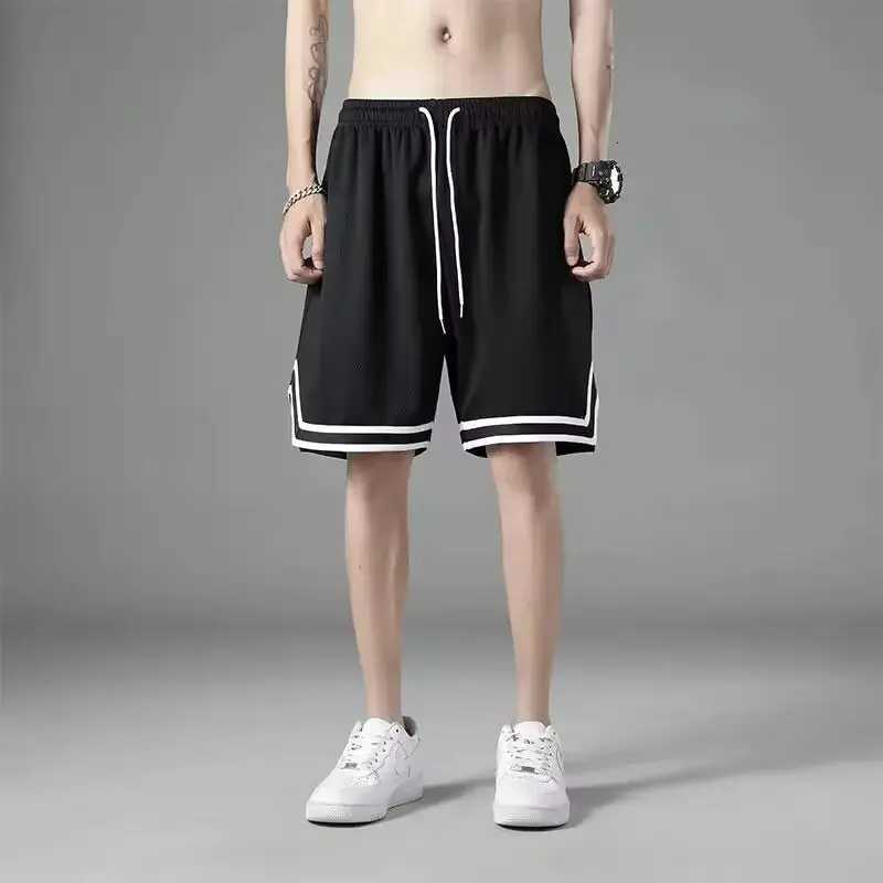 1pcs Summer Mens Sport Basketball Shorts Large Size Male Mesh Quick Dry Gym Shorts Fitness Joggers Casual Breathable Short PantT251015