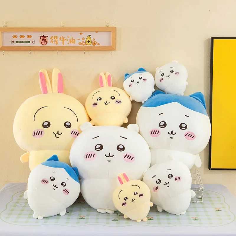 50cm Usagi Doll Chiikawa Cartoon Plush Toy Hachiware Plush Doll High Quality Oversized Pillow Girl Birthday Gift Super Cute W251114