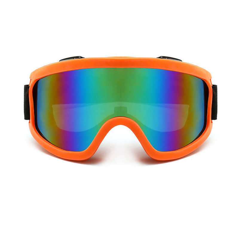 Outdoor Mens and Womens Windscreens Riding Motorcycles Sports Glasses Color Films Windscreens Sand Fans Ski Glasses H251015