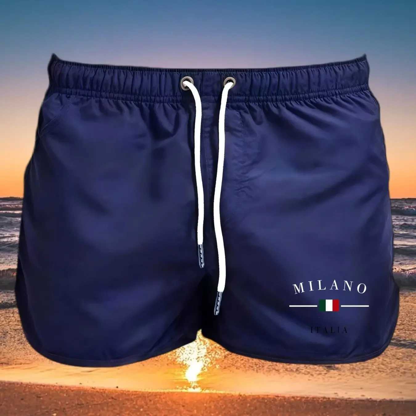 2025 Mens Beach Shorts Breathable Print Lightweight Quick Dry Swim Trunks Suitable for Swimming Surfing Outdoor ActivitiesT251015