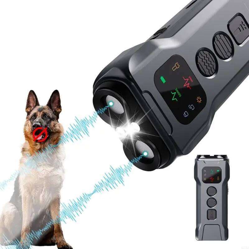 LXAA Effective Bark Control Portable Training Ultrasonic Dog Behavior Correction Device