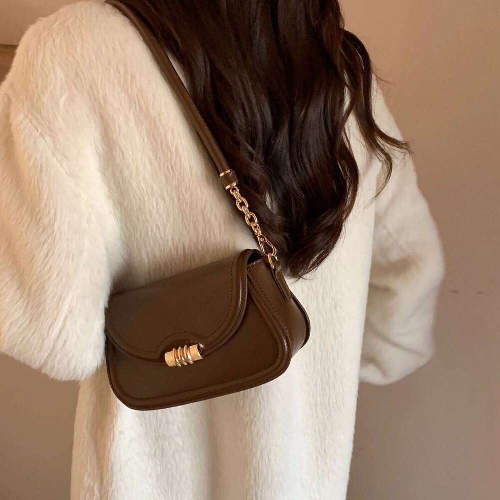 2025 New French - Style High - end Designer Underarm Saddle Bag for Women - Versatile and Exquisite Single Shoulder Bag
