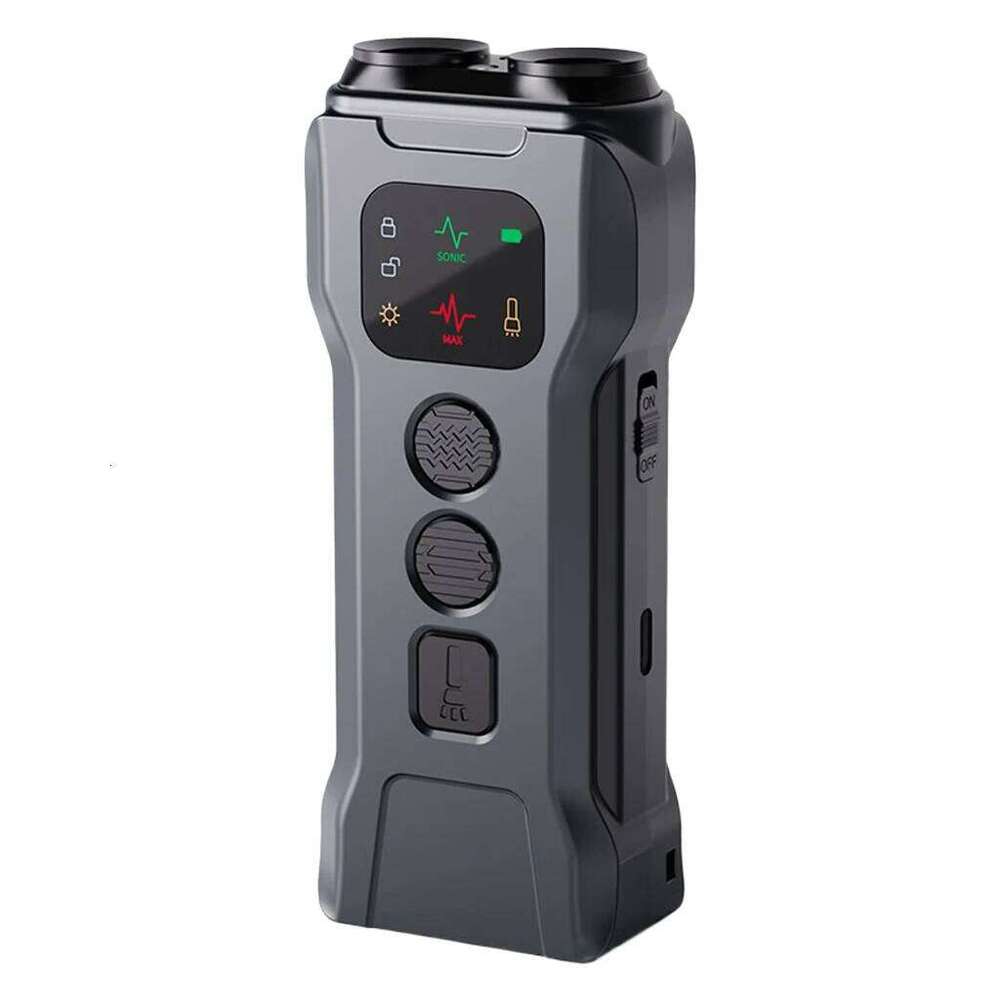 Ultrasonic Dog Bark Preventive Device Pet Training Tool Stops Unwanted Behavior Long ranges Control for Home or Outdoors