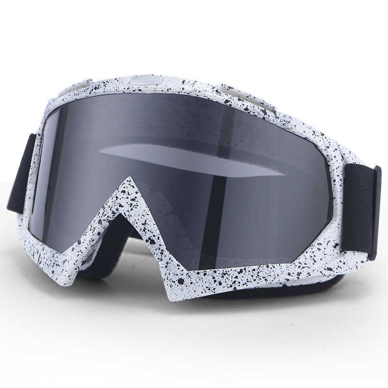 Spray Paint Offroad Motorcycle Windproof Goggles Harley Motorcycle Riding Goggles Ski Goggles H251015