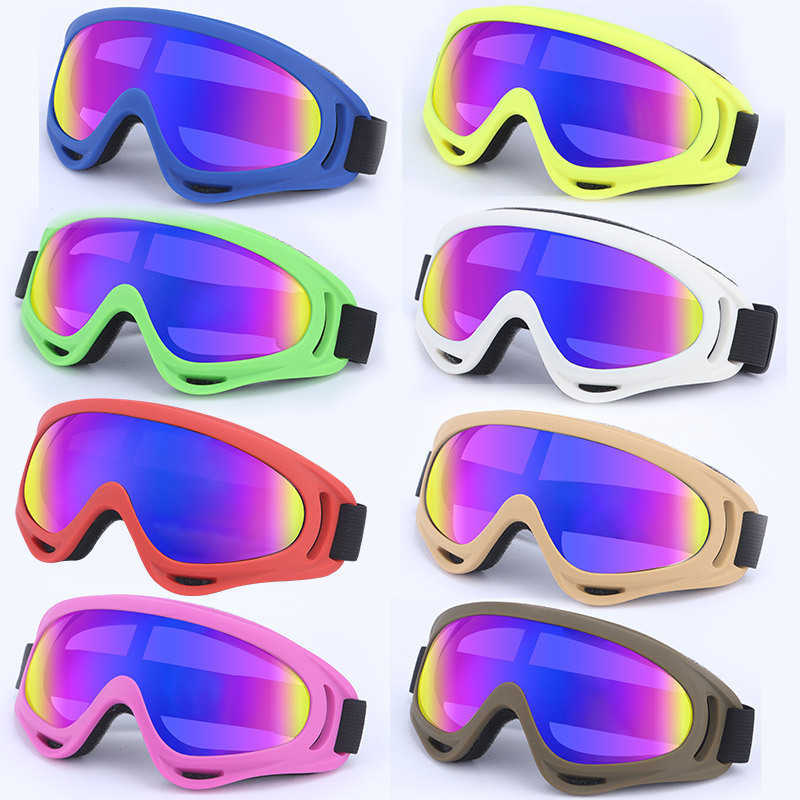 X400 Goggles Motorcycle Riding Glasses Tactics Wind and Sand Prevention Crosscountry Shock Resistance Ski Goggles Outdoor Sports H251015