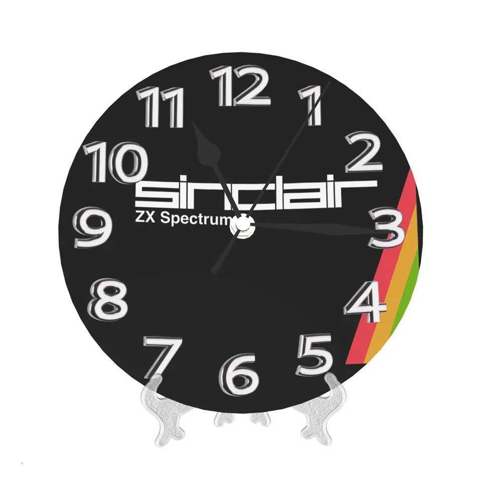 ZX Spectrum Wall Clock Room Decoration Silent Round Clock for Bedroom Living Kitchen Home C251015