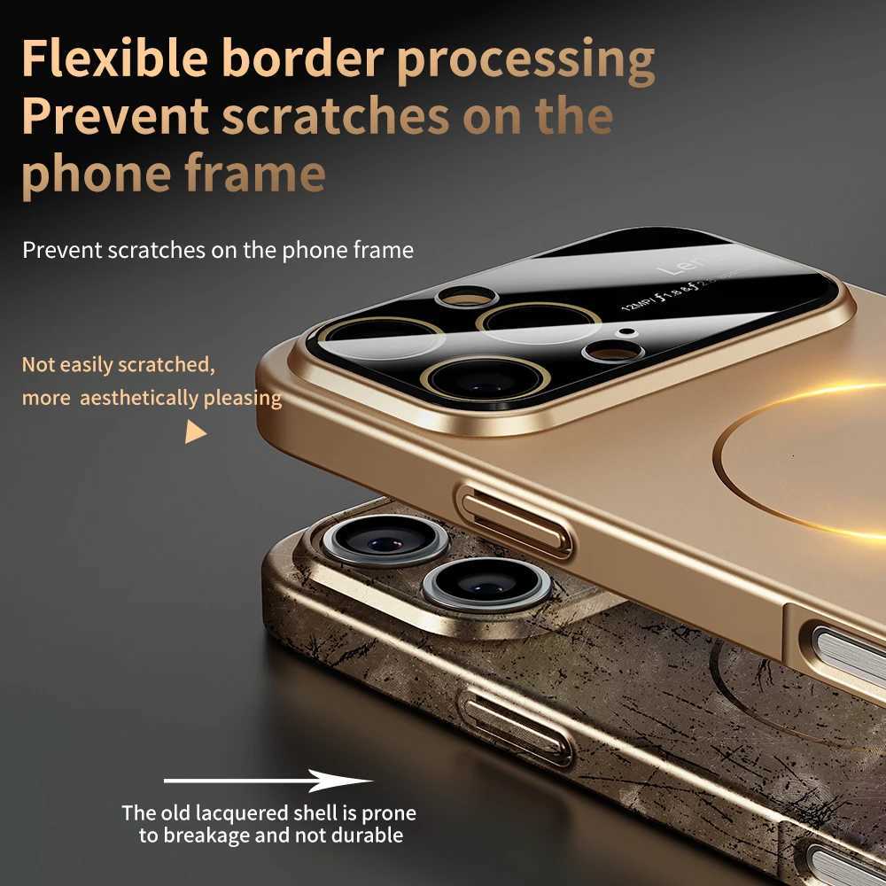 Camera Protection Magnetic Case for IPhone 17 Air 16 15 14 13 12 Pro Max Plus IPhone17 ProMax 16Pro Mac Safe Phone Cover T251015