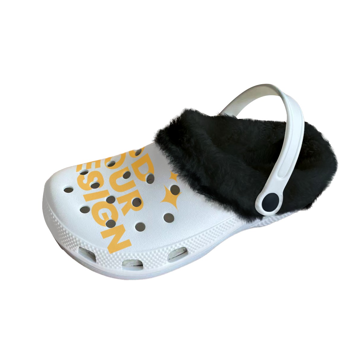 DHgatepod Men's Classic Wool Clogs | 2-Way Sandal & Slipper | Removable Plush Liner | Non-Slip EVA Indoor Outdoor