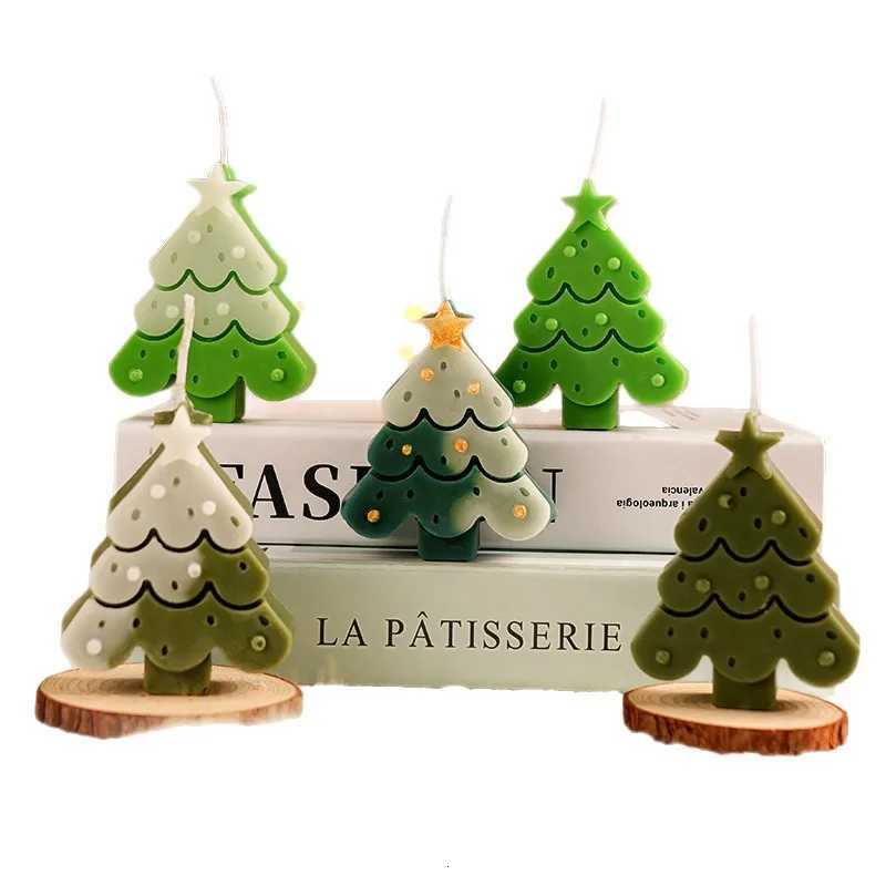 Christmas Creative Handmade Fragrance Candles Hand in Hand Gift Christmas Tree Deer Shaped Aromatherapy Candles C251015