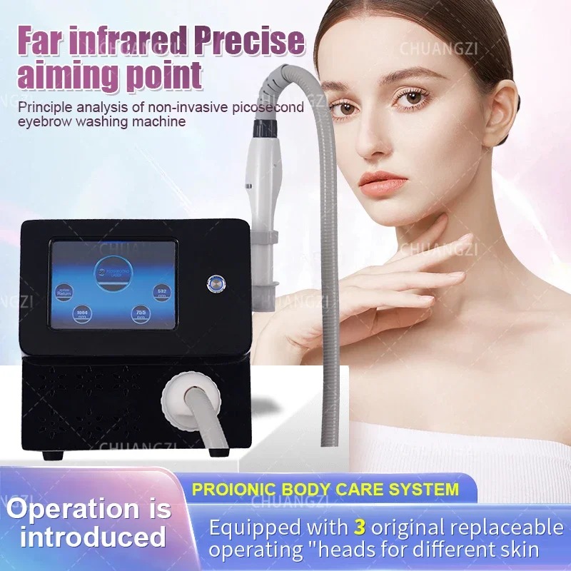 Portable Laser Tattoo Removal Machine Diode Technology Quickly Removes Pigments Suitable For a Variety Of Skin Colors HOT