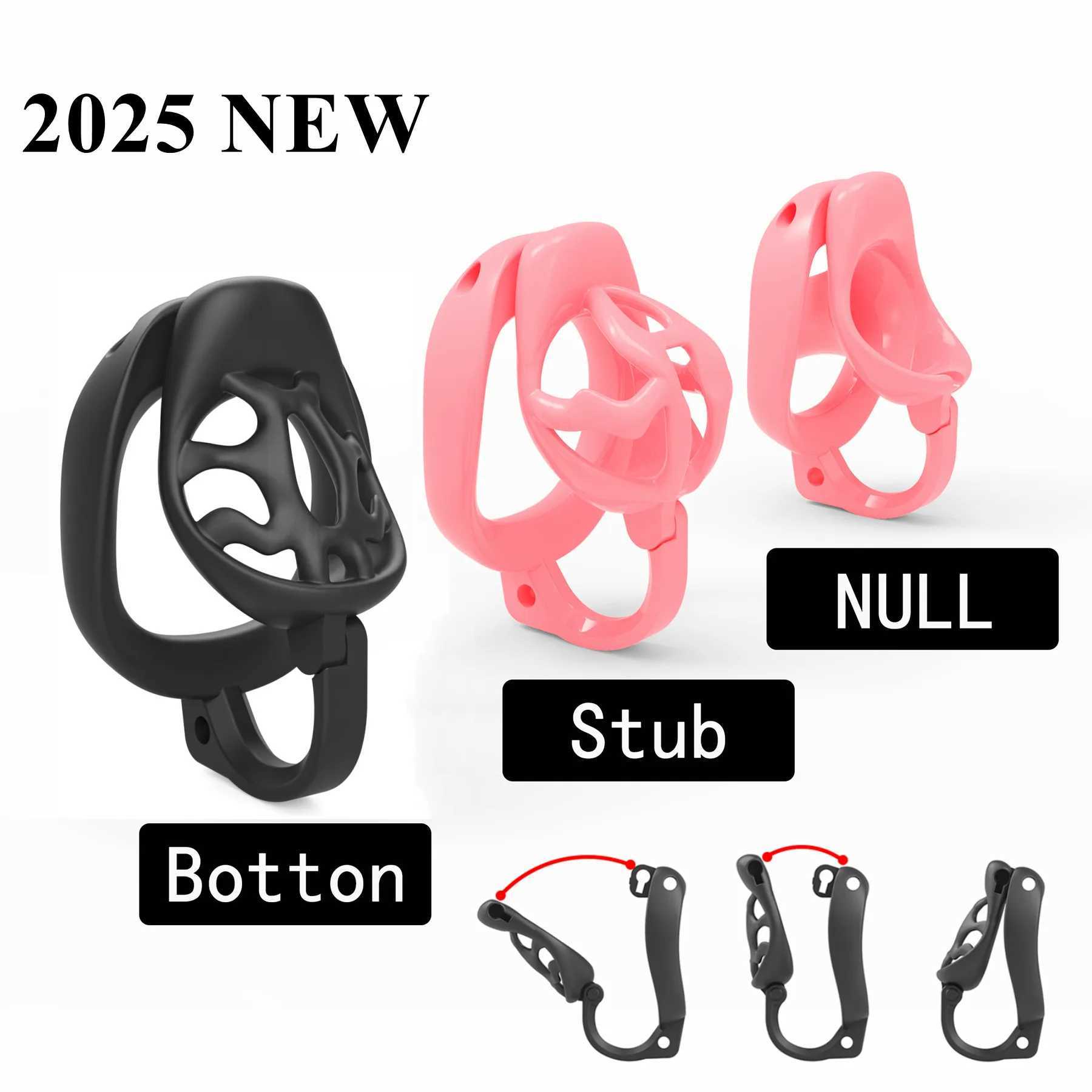 FlipTop Design Male Chastity Cage Device Breathable Cock Cage with 3 Size Penis Rings Bondage Fetish Adult Sex Toys for Men Gay L251014