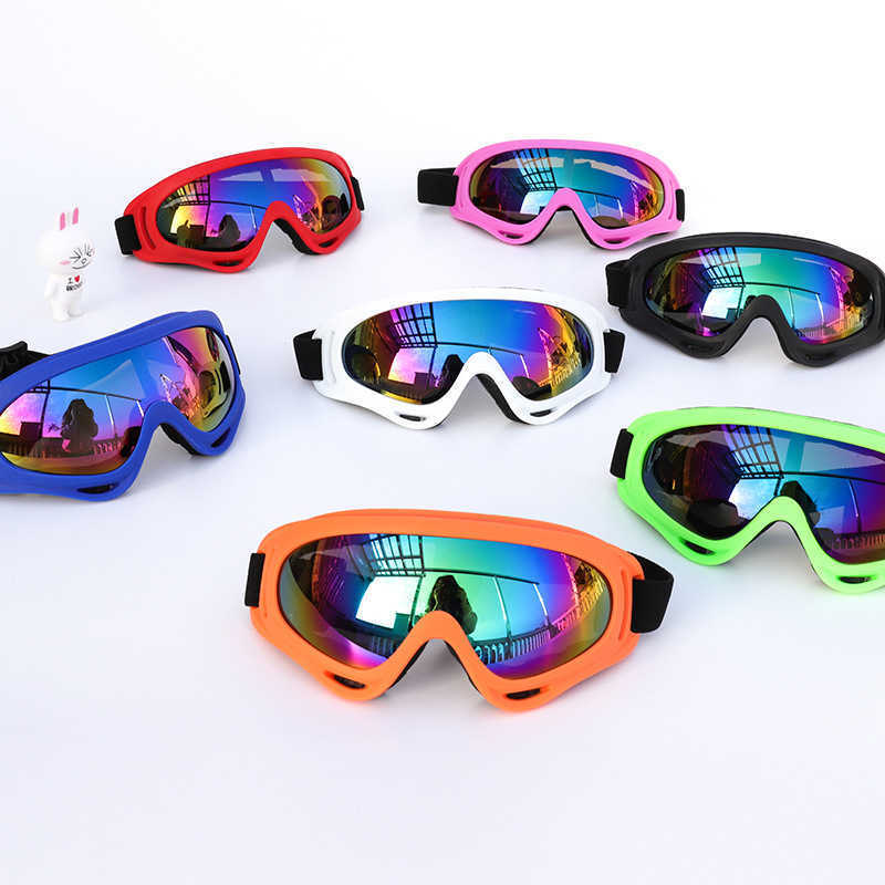 Childrens Ski Glasses Girls Boys Windproof Goggles Childrens Dance Hiphop Glasses the Same for Parents and Children H251015