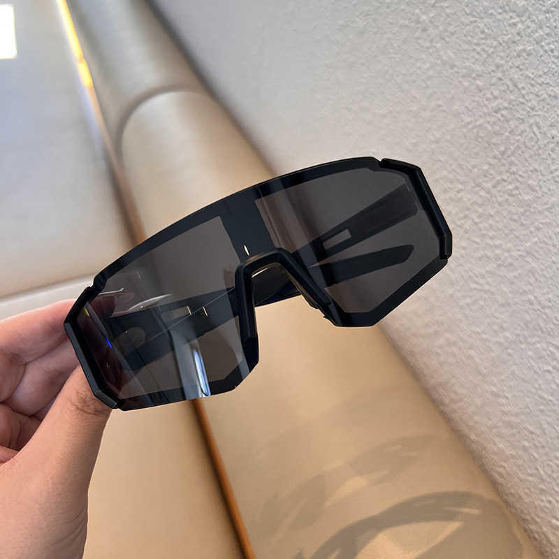 Style Square Large Sunglasses for Men Cycling Sunglasses for Women Outdoor Sports Bicycle Electric Bike Windproof Glasses Trendy H251015