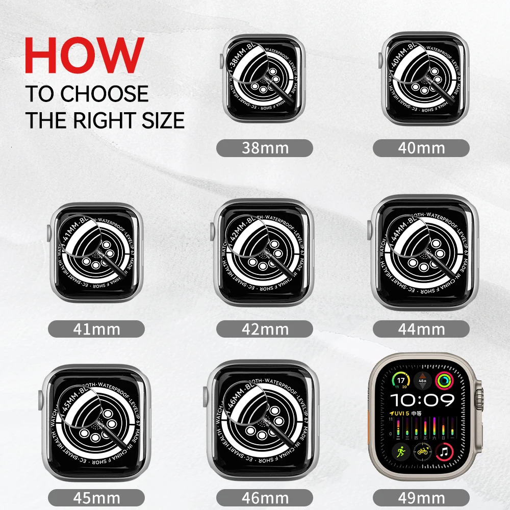 Beaded Natural Stone Bracelet Band Women Compatible For Apple Watch Strap Series Handmade Elastic Accessories 251008