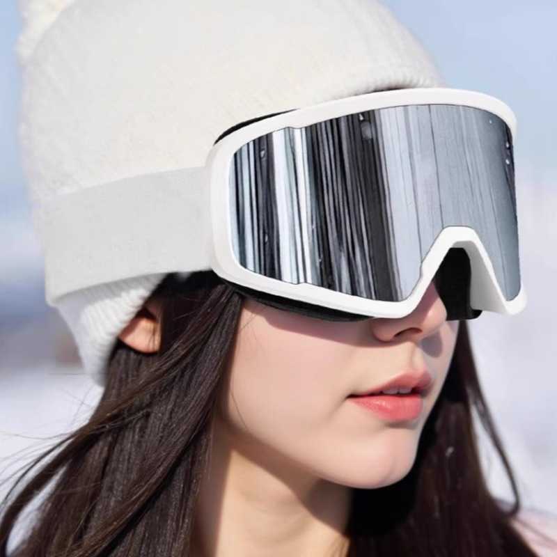 Adult Outdoor Ski Goggles Mountaineering Goggles Unisex Ski Glasses Snow Windproof Goggles Outdoor Glasses H251015