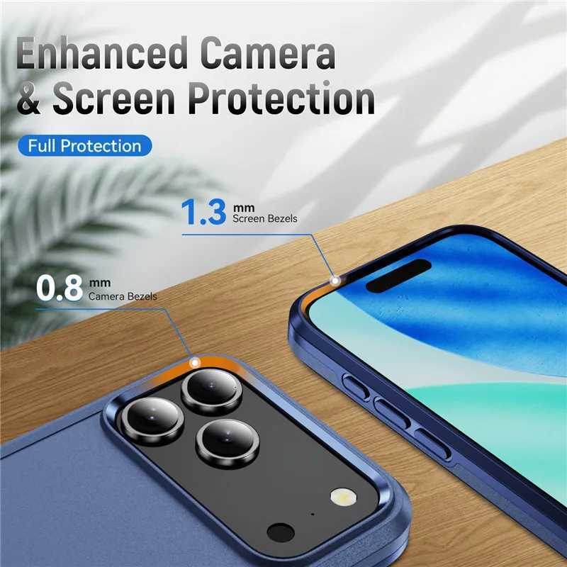 Heavy Duty Armor Shockproof Phone Case For iphone 17 Pro Max 5G iphone17 Air 17Pro Hard PCTPU Protector Back Cover T251015