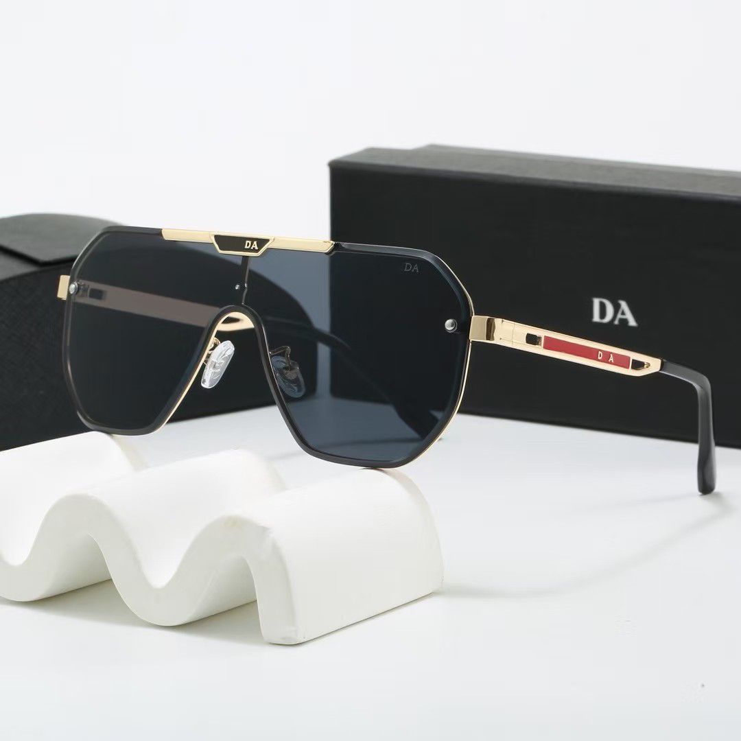 Luxury designer sunglasses Pilot goggles designer for women letter fashion Beach shading UV protection polarized glasses gift with box nice