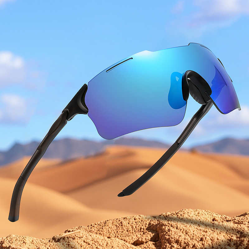 New Unisex Windproof Cycling Glasses Cool Real Film Sunglasses Fashion Outdoor Sports Sunglasses Trendy H251015