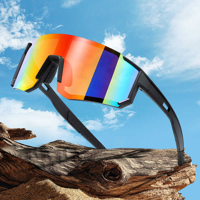 New Outdoor Cycling Windproof Glasses True Color Film Colorful High Definition Fashion Mens and Womens Sports Cycling Glasses H251015
