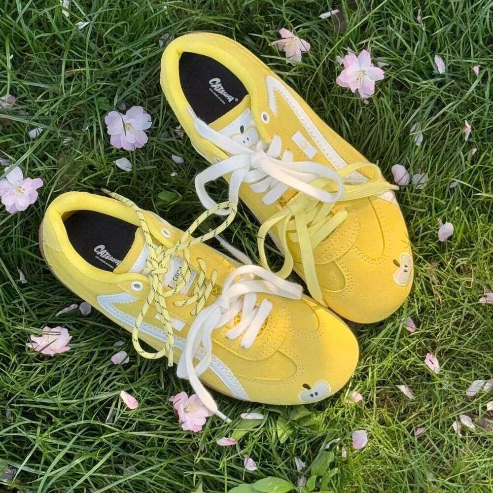 Yellow Apple Dexun 2025 New Spring Versatile Sports Casual Racing Soft Sole Forrest Gump Shoes for Women 17