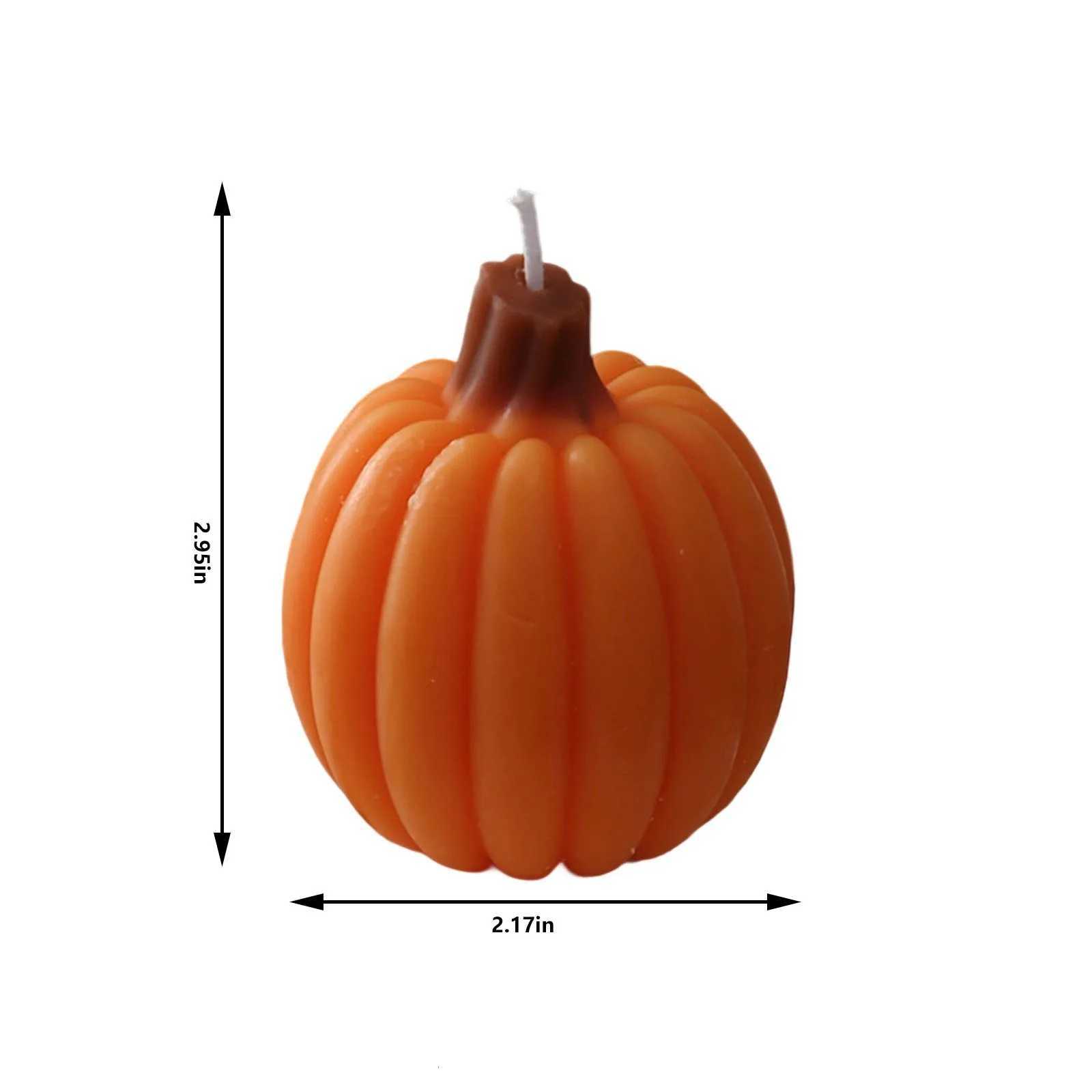 New Halloween Aromatherapy Candle Creative Pumpkin Shape Home Desktop Decoration Ornaments Holiday Birthday Gift Souvenir C251015