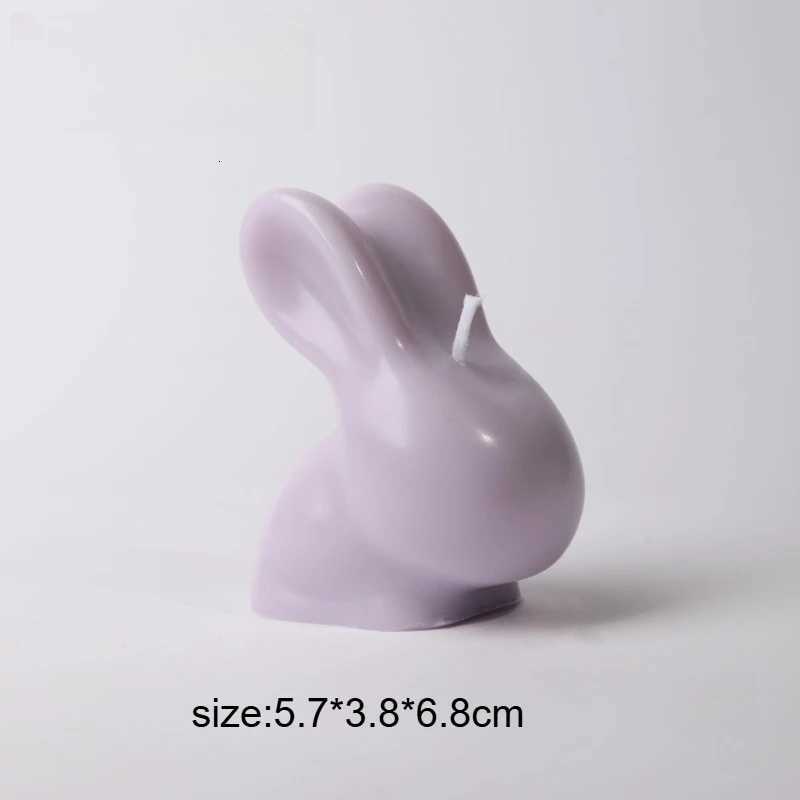 Aromatherapy Candle Rabbit Ornament Creative Low Temperature Drop Wax Desktop Decoration Birthday Gift C251015