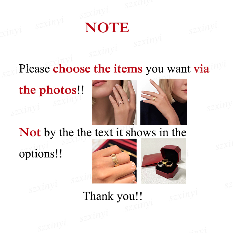 Top Sellers Fashion Women's Ring Men's Ring Couple Rings with Gift Box