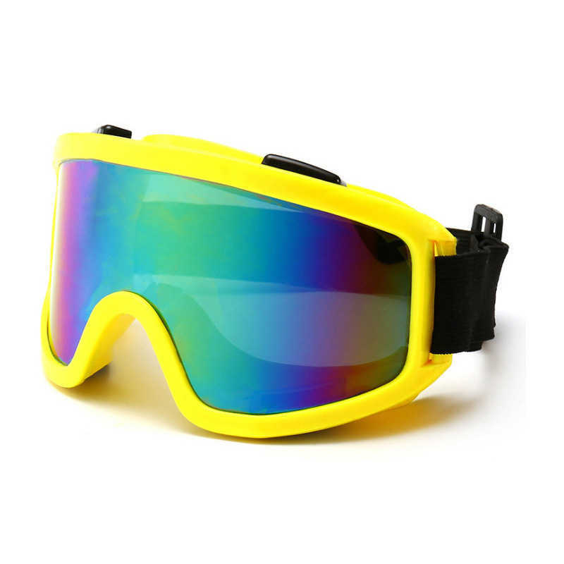 Outdoor Mens and Womens Windscreens Riding Motorcycles Sports Glasses Color Films Windscreens Sand Fans Ski Glasses H251015