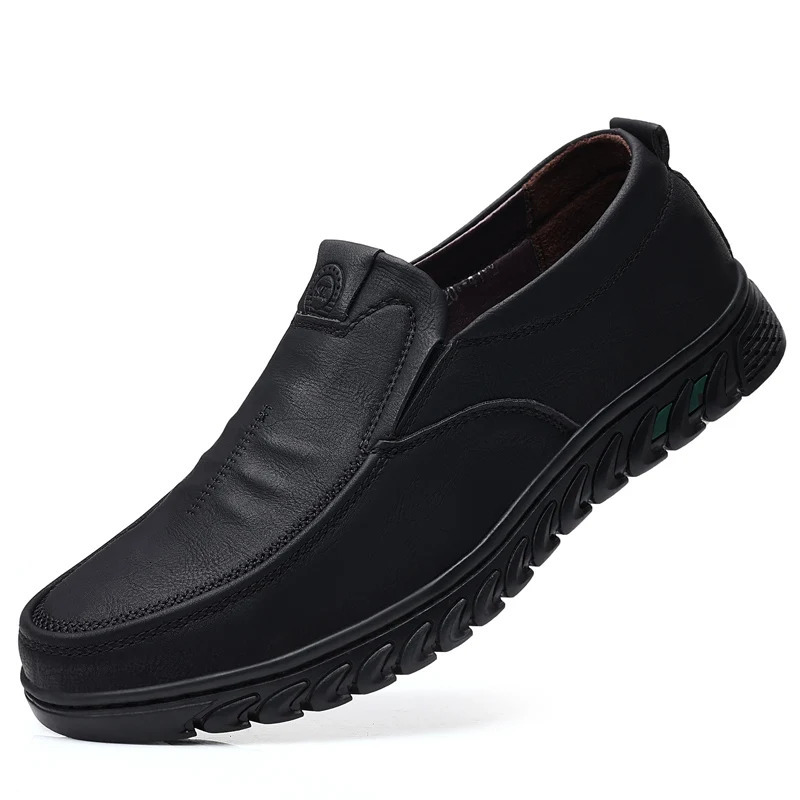 Leather Men Casual Shoes Formal Mens Loafers Moccasins Breathable Slip on Retro Driving Shoes Men Sneakers Plus Size 3948 251013