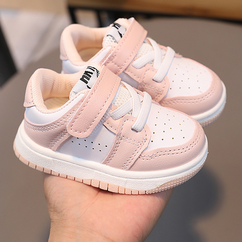 Design Toddler Shoes for Infant Baby Kids Sports Trainers Cribs First Walkers Umshop Boy Girl Board Shoes Size 16 - 26 U01037