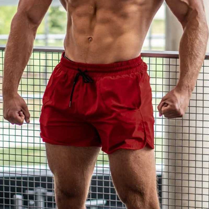 Spring Summer Mens New Casual Shorts Solid Color Slim Fit Stretch Shorts Men Leisure Quickdry Breathable ShortsT251015