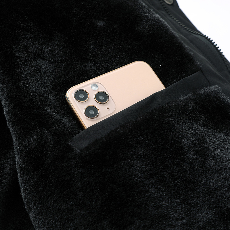 Men Winter Outdoor USB Infrared Heating Hooded Jacket Women Outdoor Coat USB Electric Heating Hooded Jackets Thermal Coat 201128
