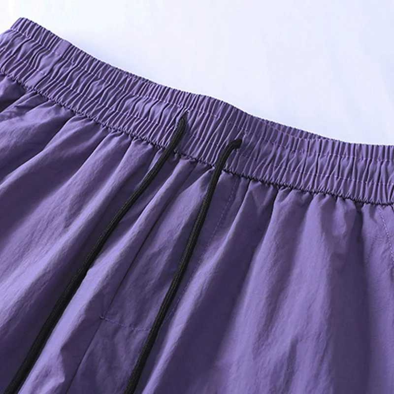 Mens Casual Shorts Drawstring Elastic Waist Lightweight Quick Dry Outdoor Shorts for SummerT251015