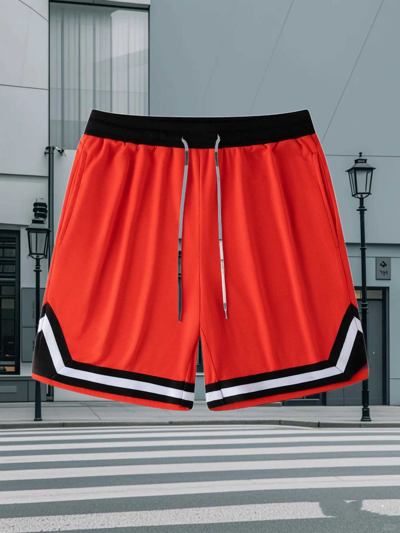 2526 Summer New Mens Sports Fitness Shorts Men Basketball Game Training Running Casual Loose QuickDrying FivePoint PantsT251015