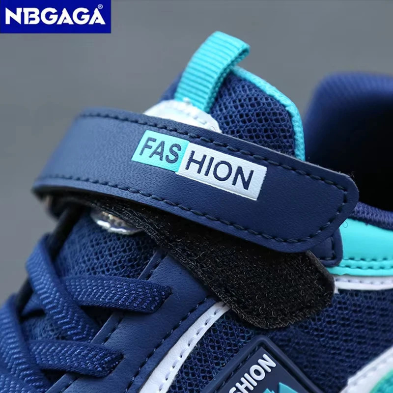 Children Sport Boys Fashion Mesh Breathable Casual Sneakers Lightweight Running Shoes Comfort 251015 XJ260303