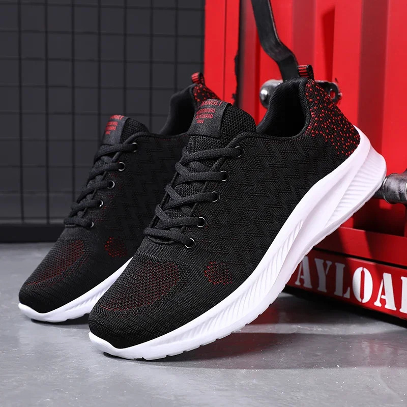 ELUVA Men Running Shoes Athletic Shoes Sports Sneakers Non Slip Breathable Comfortable Walking Jogging Casual Durable 251013