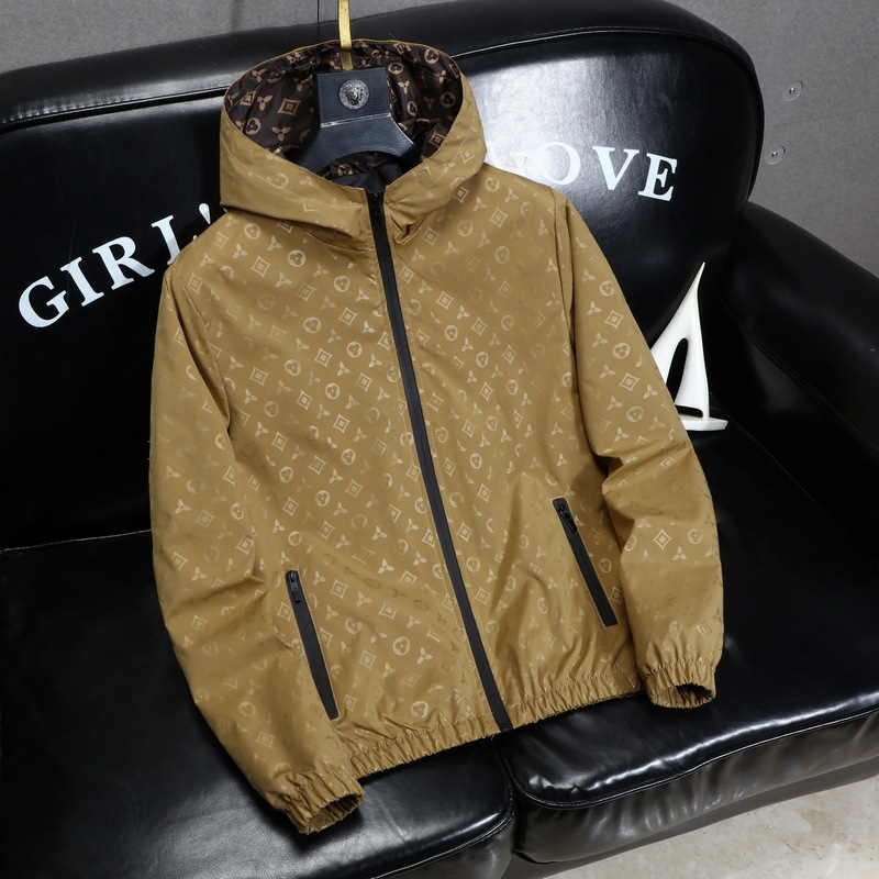 Designer Men's Jackets European station light Luxury Brand Men's fat spring coat men's casual Men's jacket hooded loose large vers