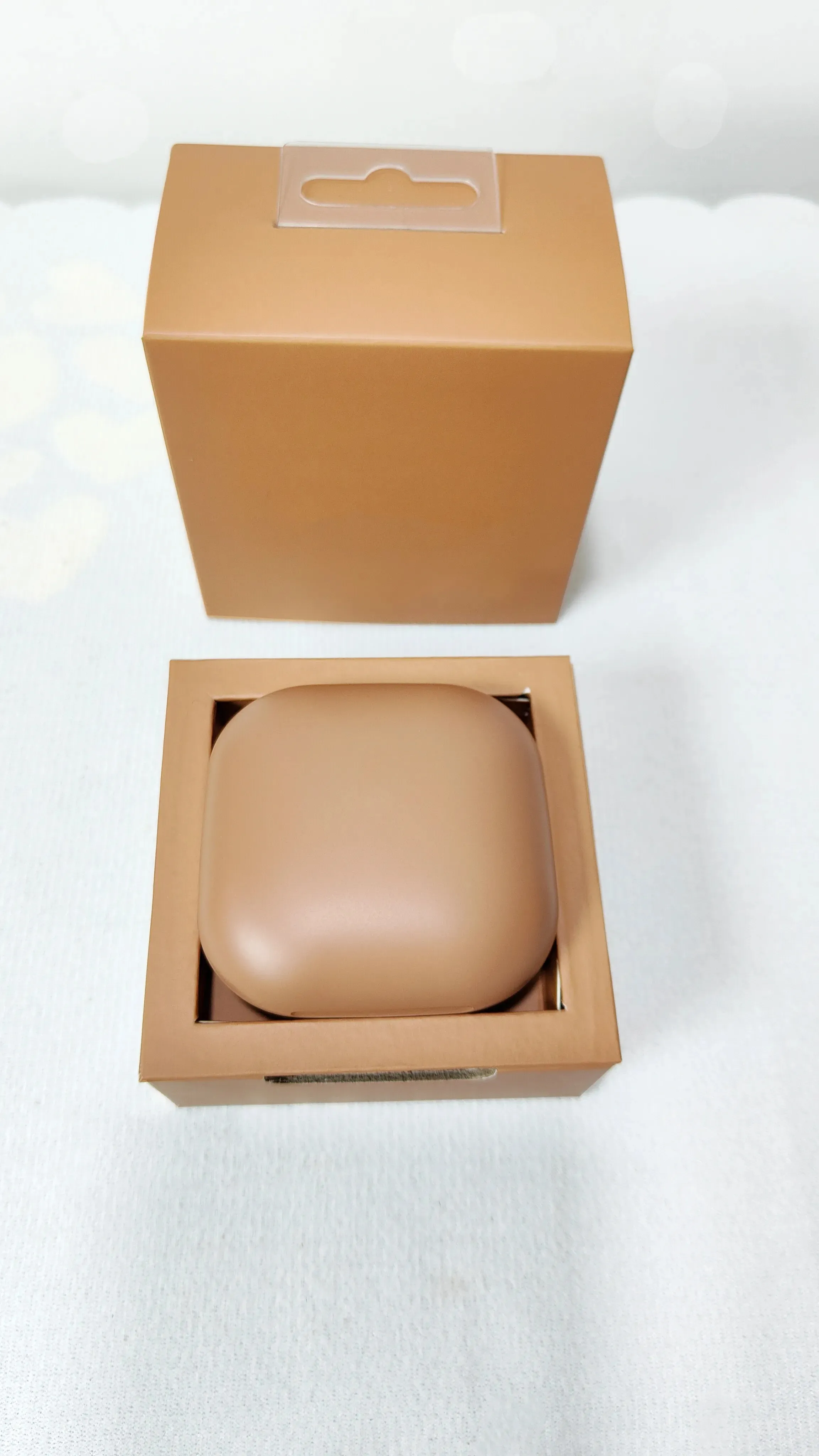 2025 Newest Top quality Dark brown True noise cancellation TWS Earphones Rename Bluetooth Headphones auto parsing wireless Charging case Earbuds Bring