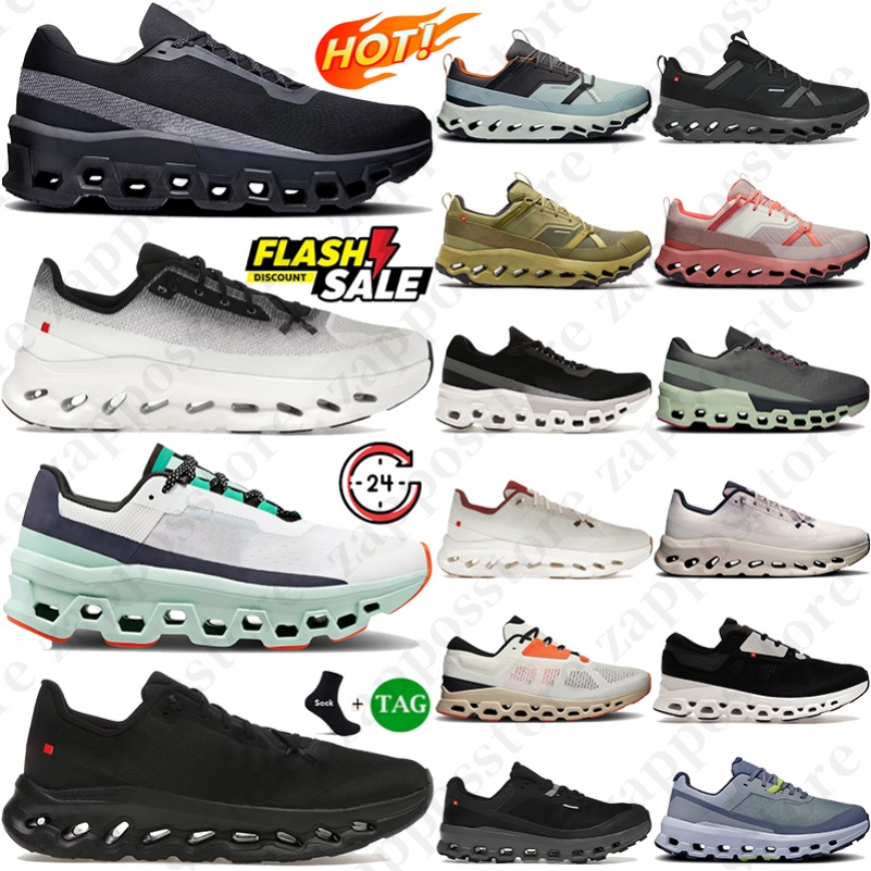Free Shipping Running shoes for mens womens black ivory cinder sand Waterproof Safari Olive Mineral Aloe Frost Cobalt sports sneakers cloudtilts outdoor trainers