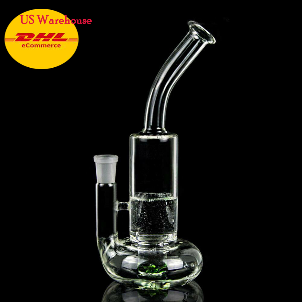 Tornado Glass Bong Hookahs Beaker Dab Rigs Smoking Water Pipes Thick Glass Water Bongs Oil With 18mm bowl In US STock