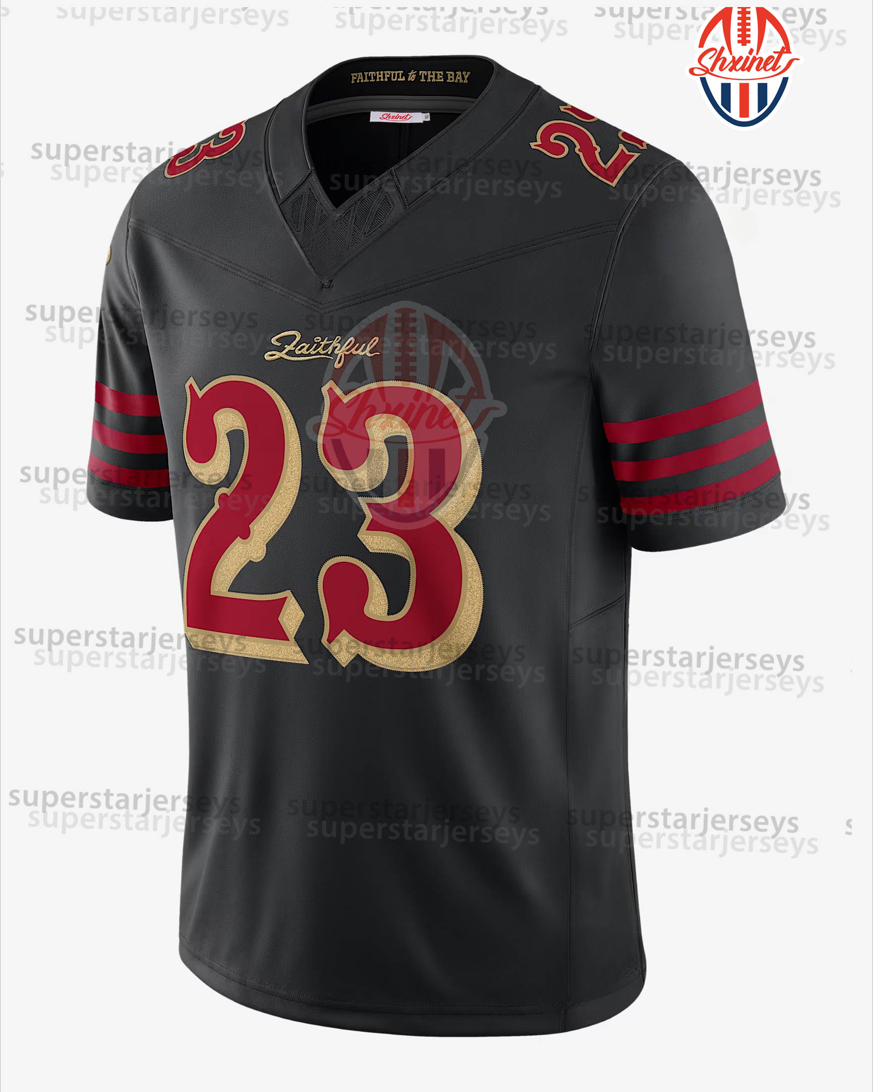 Mens Custom Football 2025 Rivalries Jersey Brock Purdy George Kittle Fred Warner Christian McCaffrey Jones Deommodore Lenoir Competitive Version In St