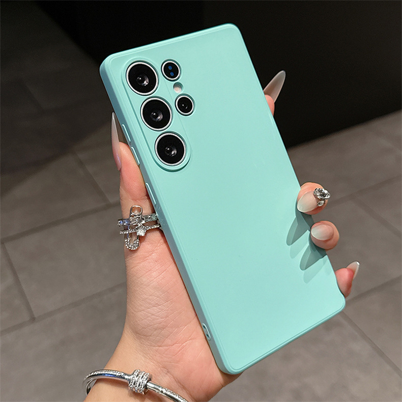 Magic Cube Liquid Silicone Case for Samsung S25 Ultra S24 Ultra S23 Ultra S22 Ultra S21 FE S20 PLUS C55