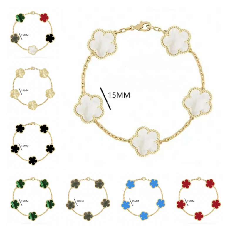 Bracelet Designer Women Clover Bracelet Men Luxury Jewelry Designer for women Bracelets jewelry Woman Designer Braclet Bangle Luxury Mens Bracelet Gold Silver