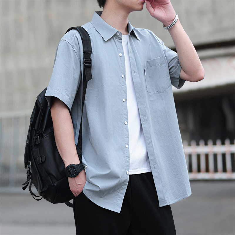 C101503 Men's autumn jacket 2024 Korean style trendy tops stand collar men's jacket