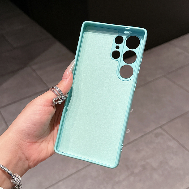 Magic Cube Liquid Silicone Case for Samsung S25 Ultra S24 Ultra S23 Ultra S22 Ultra S21 FE S20 PLUS C55